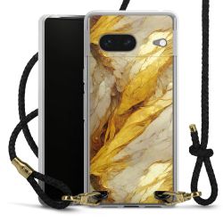 Carry Case Transparent Leather black/gold