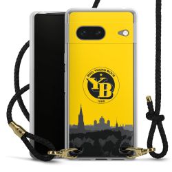 Carry Case Transparent Leather black/gold