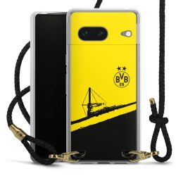 Carry Case Transparent Leather black/gold