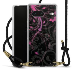 Carry Case Transparent Leather black/gold