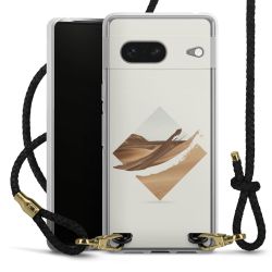 Carry Case Transparent Leather black/gold