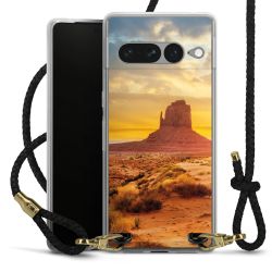 Carry Case Transparent Leather black/gold