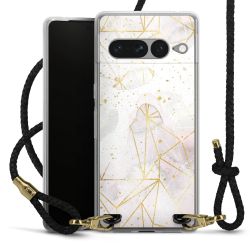 Carry Case Transparent Leather black/gold