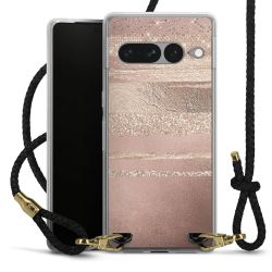 Carry Case Transparent Leather black/gold