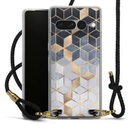 Carry Case Transparent Leather black/gold