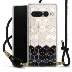 Carry Case Transparent Leather black/gold