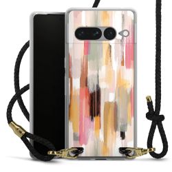 Carry Case Transparent Leather black/gold