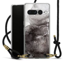 Carry Case Transparent Leather black/gold