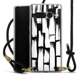 Carry Case Transparent Leather black/gold