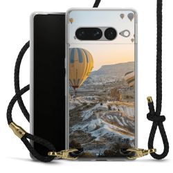 Carry Case Transparent Leather black/gold