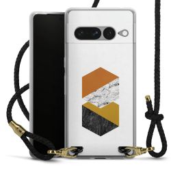 Carry Case Transparent Leather black/gold