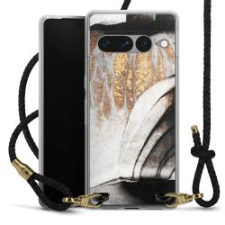 Carry Case Transparent Leather black/gold