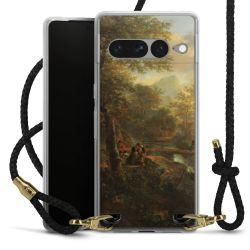 Carry Case Transparent Leather black/gold