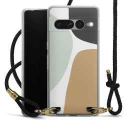 Carry Case Transparent Leather black/gold