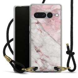 Carry Case Transparent Leather black/gold