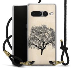 Carry Case Transparent Leather black/gold