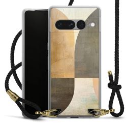 Carry Case Transparent Leather black/gold