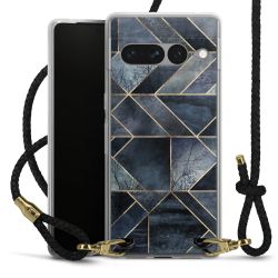 Carry Case Transparent Leather black/gold