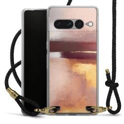 Carry Case Transparent Leather black/gold