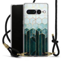 Carry Case Transparent Leather black/gold