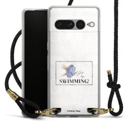 Carry Case Transparent Leather black/gold