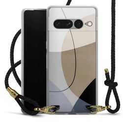 Carry Case Transparent Leather black/gold