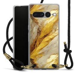 Carry Case Transparent Leather black/gold