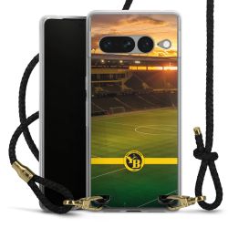 Carry Case Transparent Leather black/gold