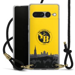 Carry Case Transparent Leather black/gold