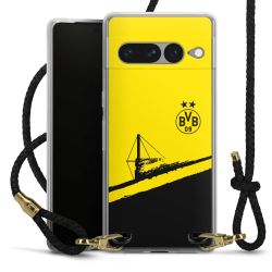 Carry Case Transparent Leather black/gold