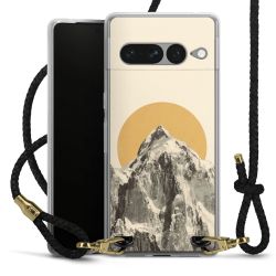 Carry Case Transparent Leather black/gold