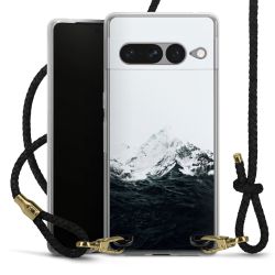 Carry Case Transparent Leather black/gold