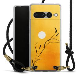 Carry Case Transparent Leather black/gold