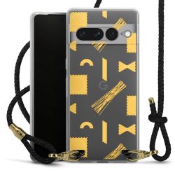 Carry Case Transparent Leather black/gold