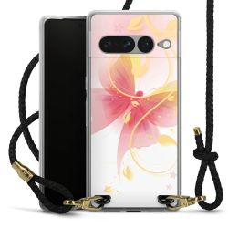 Carry Case Transparent Leather black/gold