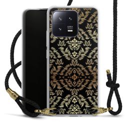 Carry Case Transparent Leather black/gold