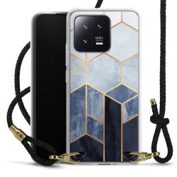 Carry Case Transparent Leather black/gold