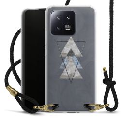 Carry Case Transparent Leather black/gold