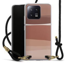 Carry Case Transparent Leather black/gold