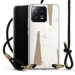 Carry Case Transparent Leather black/gold