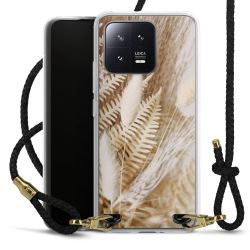 Carry Case Transparent Leather black/gold