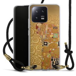 Carry Case Transparent Leather black/gold