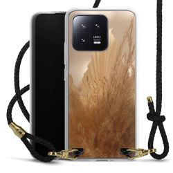 Carry Case Transparent Leather black/gold