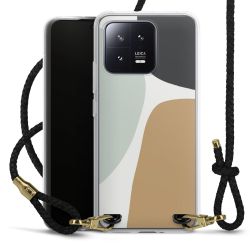 Carry Case Transparent Leather black/gold