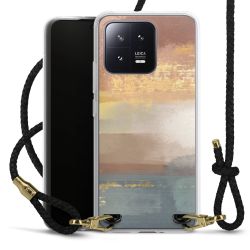 Carry Case Transparent Leather black/gold