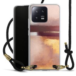 Carry Case Transparent Leather black/gold