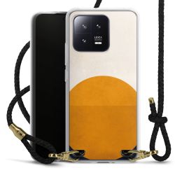 Carry Case Transparent Leather black/gold