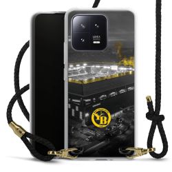 Carry Case Transparent Leather black/gold