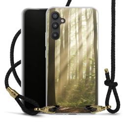 Carry Case Transparent Leather black/gold