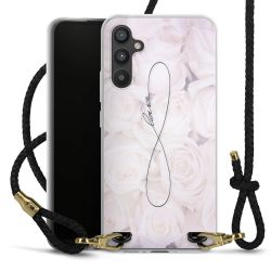 Carry Case Transparent Leather black/gold